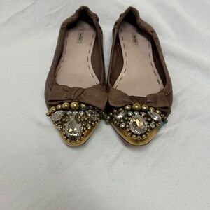 Authentic Vintage Miu Miu Ballet Flats!!